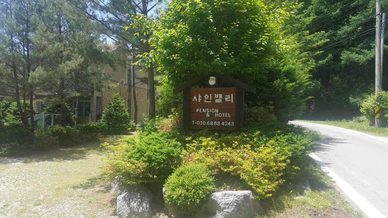 Shinevalley Pension & Hotel Pyeongchang Exterior foto